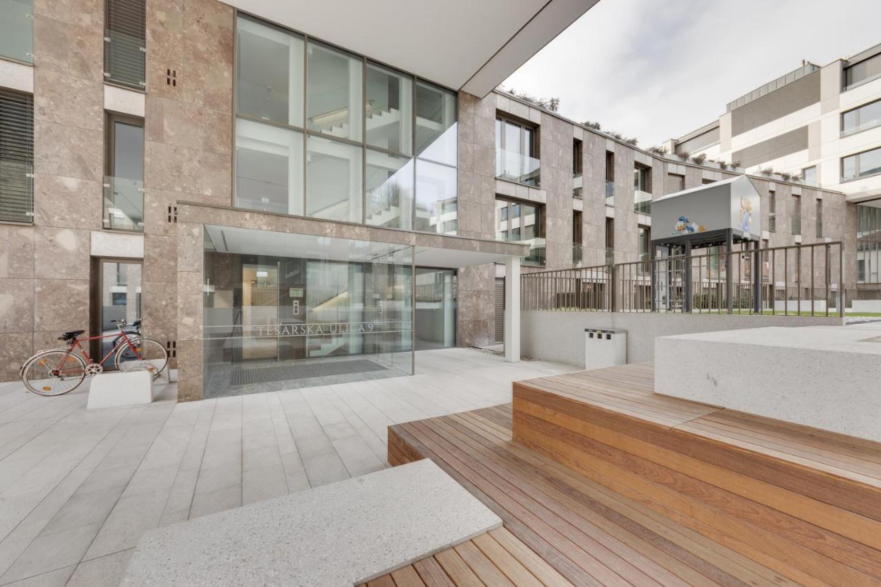 Central Apartment With Private Garage Любляна Экстерьер фото